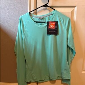 Simms Women’s SolarFlex Crewneck Fishing Shirt | Medium | UPF 50
